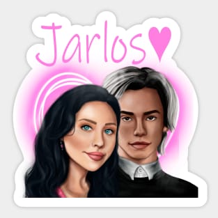 Descendants couple Sticker